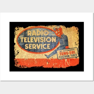 Television and Radio tube repair Posters and Art
